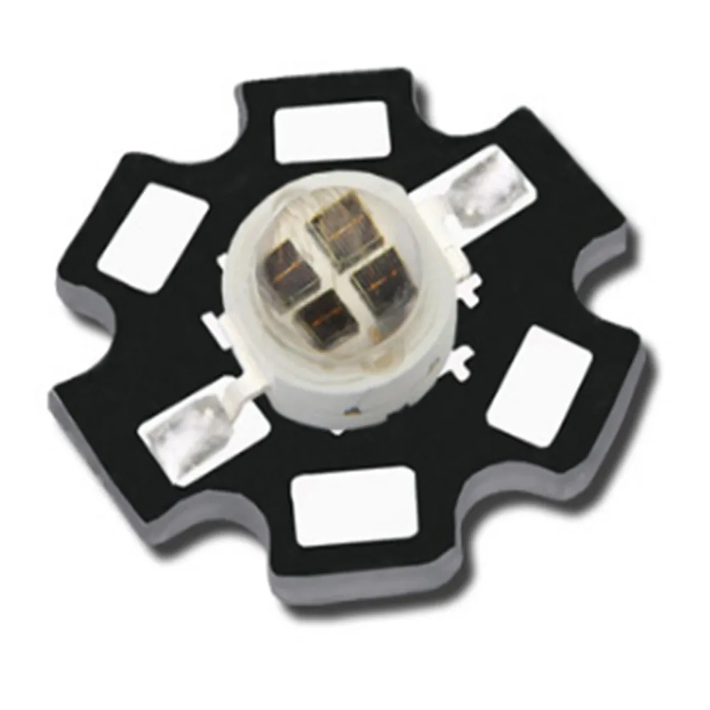 1pc  5W Infrared IR 940NM High Power LED Bead Emitter 4 chip DC1.4-1.7V 1400mA with 20mm PCB for Night Vision Camera