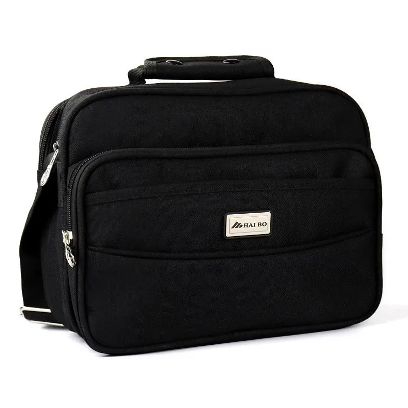 

POOLOOS New Design Men Messenger Bags Large Capacity Multi Sizes Waterproof Shoulder Bag Business Briefcase Male Files Handbag
