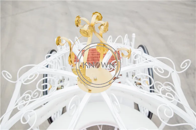 Роскошные электрические Свадебные кареты с изображением тыквы и лошади