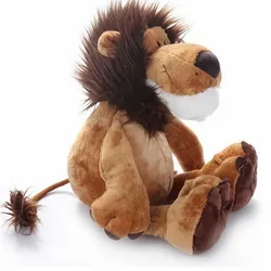25cm Cute Jungle Animal Plush Toys Stuffed Lion Elephant Giraffe Monkey Plush Doll Toys for Kids Baby Children Birthday Gift