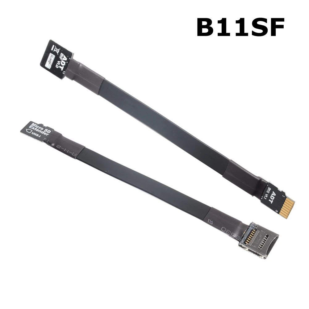 MicroSD TF SD Card Extension Cable Supports SDHC SDXC UHS-I Full Speed Non-FPC Card Reader ADT