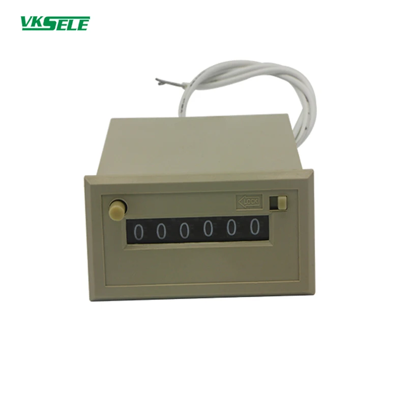 CSK6-NKW 6 digit 12V 24V 110V 220V AC DC mechanical electromagnetic counter