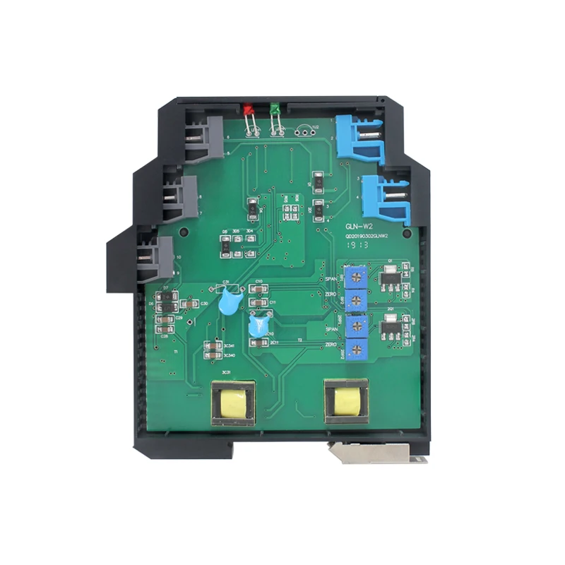 DC Signal Isolator 1 In 2 Out Ultra-thin Transmitter Current Voltage Isolation 4-20mA 0-5V 0-10V Output