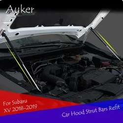 For Subaru XV 2018 2019 2020 2021 2022 2023 Car-styling Refit Bonnet Hood Gas Shock Lift Strut Bars Support Rod Stainless Steel