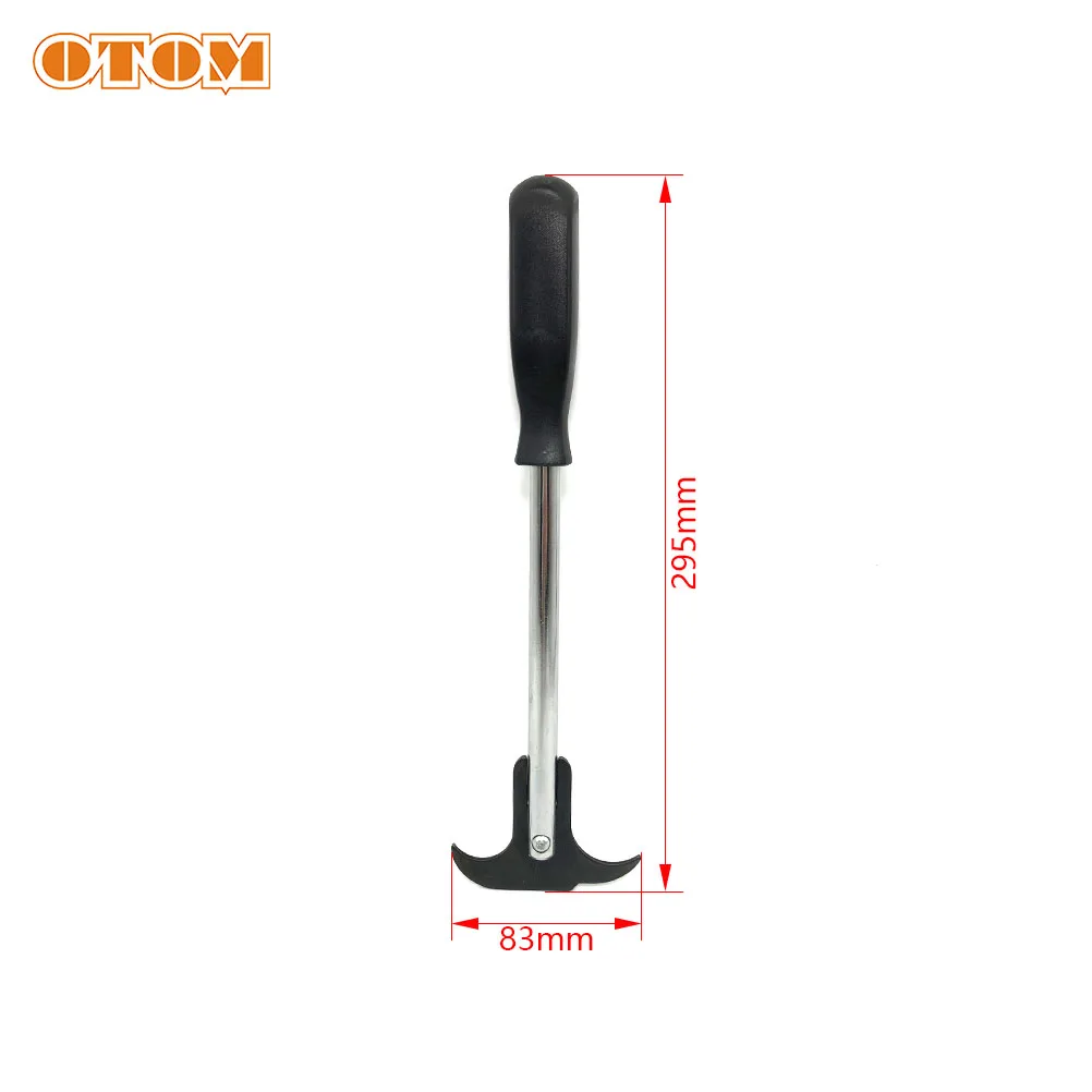 OTOM Motorcycle Front Shock Absorber Oil Seal Hook (Double Head) Brake Pump Fluid Waste Bottle Repair Tool For Car ATV UTV Parts