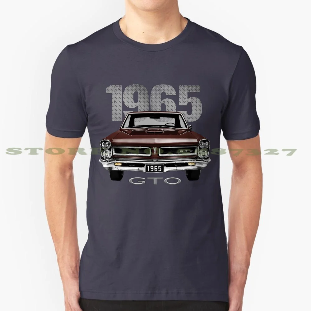 1965 Gto 100% Pure Cotton T-Shirt Mopar Or No Car Plymouth Chrysler Desoto Hemi Muscle Car Hot Rod Rat Rod Classic Car Vintage