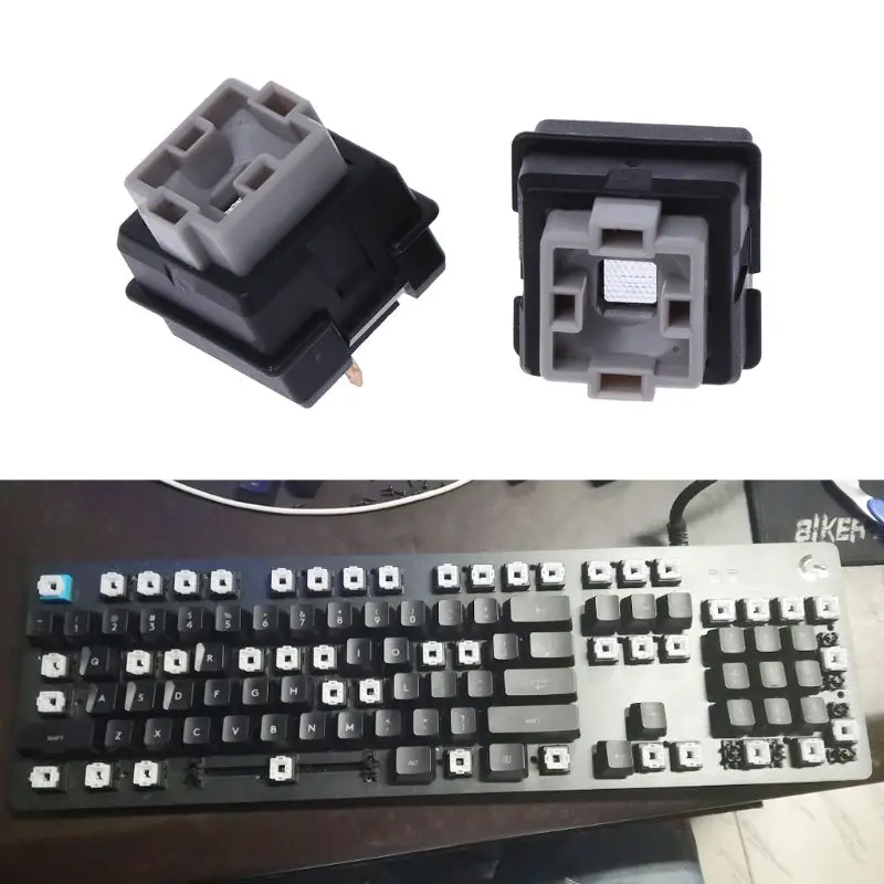 2Pc Romer-G Switch Axis for Logitech G512 G910 G810 K840 G413 Pro Keyboard