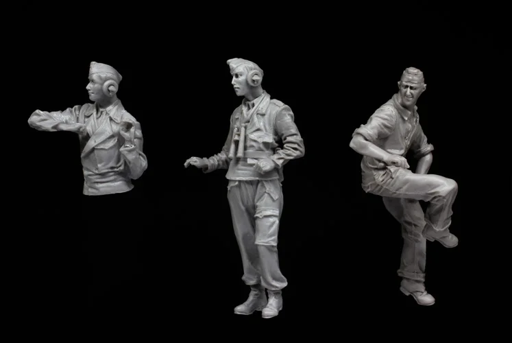 1/35 Resin Model Figure GK, Military theme ,Unassembled and unpainted kit