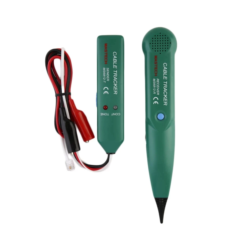 Free Shipping MASTECH MS6812 Telephone Phone Wire Network Cable Tester Line Tracker