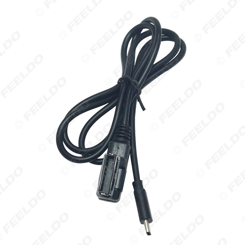 FEELDO From MDI/AMI Interface To Type-C Connector Power Charge Cable Only  Use For Audi/Volkswagen Car Charger Wire Cable