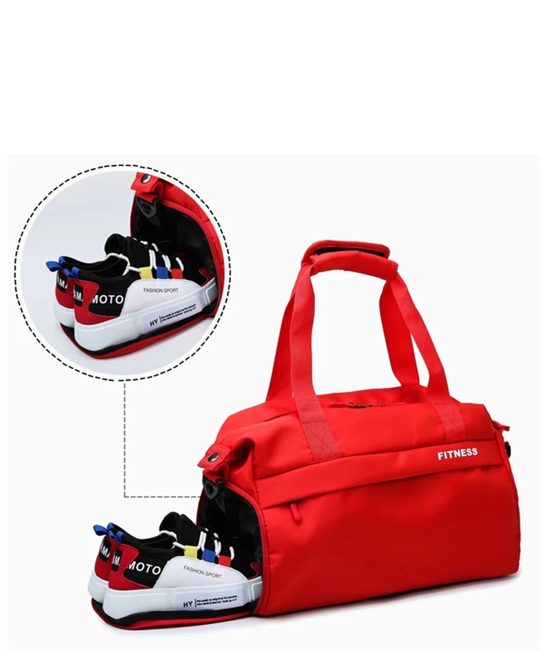 Bolsa de gimnasio impermeable para hombre y mujer, bolsa de mano para entrenamiento, Fitness, Yoga, natación, deporte al aire libre