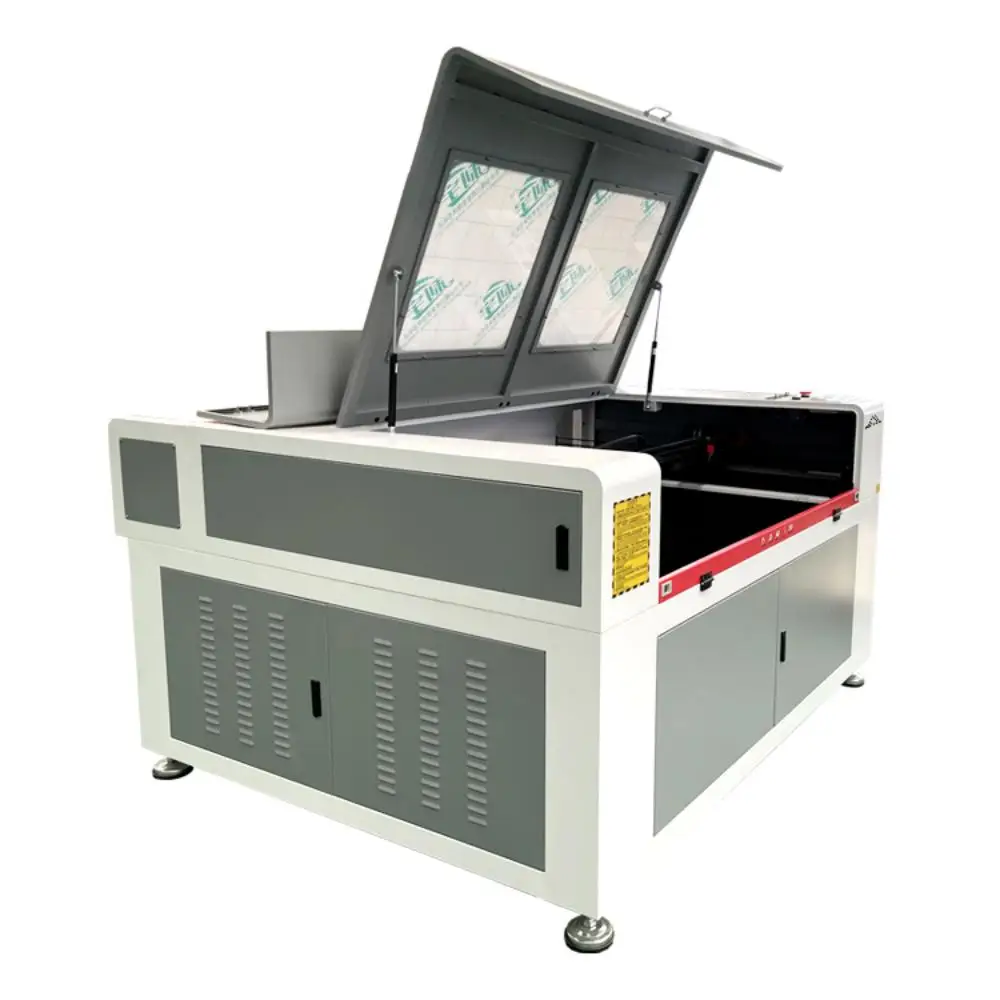 Widely Used 1390 Double-Headed Fabric Paper MDF Co2 Laser Engraver And Cutter Machine 100W 200W 300W 500W Garment Making Machine