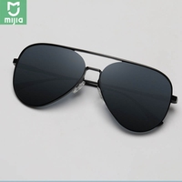 2021 Xiaomi Mijia Sunglasses Nylon Polarized Pilot Sunglasses Outdoor Travel Anti-UV Screwless UV400 Travele for Man Woman