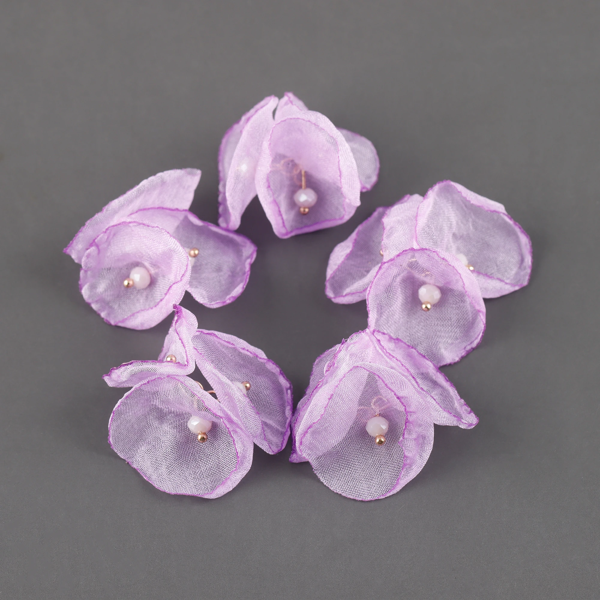 CHENGRUI  F160,  jewelry making, jewelry discovery, handmade,earring accessories, flower decoration, diy earrings, 10 pcs/batch
