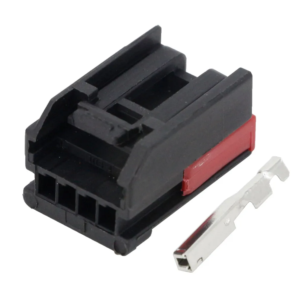 5 Sets 4 pin is equipped with a waterproof jacket hole connectors car connector terminals DJ7045C-1.2-21/6-1419169-8    4p