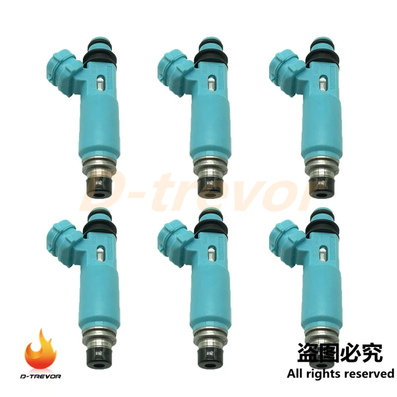 

6pcs 23250-03010 Fuel Injectors nozzle for 2000-2001 Toyota Camry Solara 2.2L 5SFE 23209-03010 2320974250