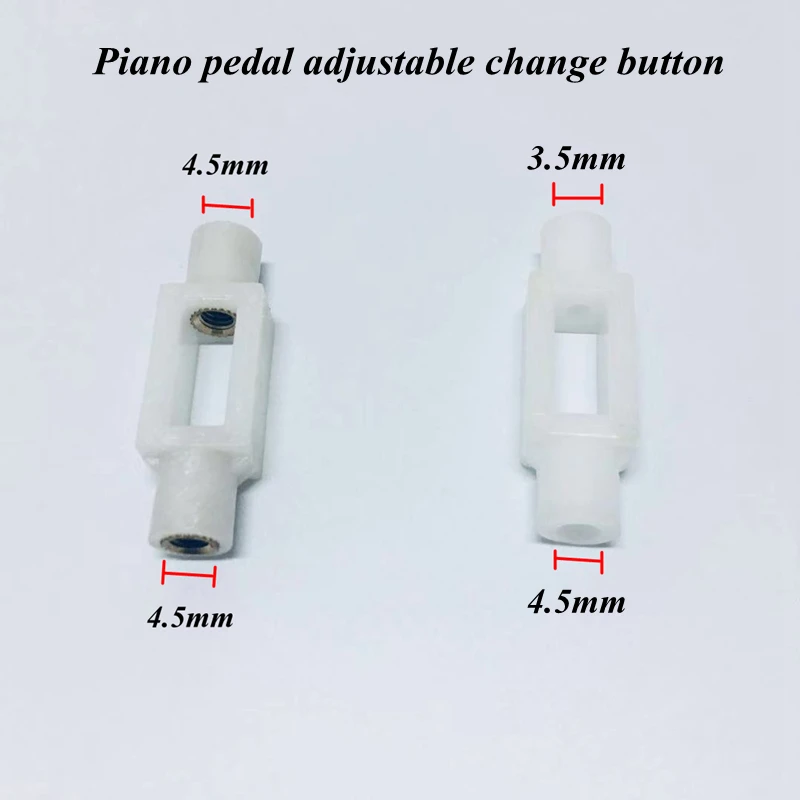 Piano tuning accessories 4 PCS Upright Piano pedal Reversing buckle connector Regulating head Piano parts