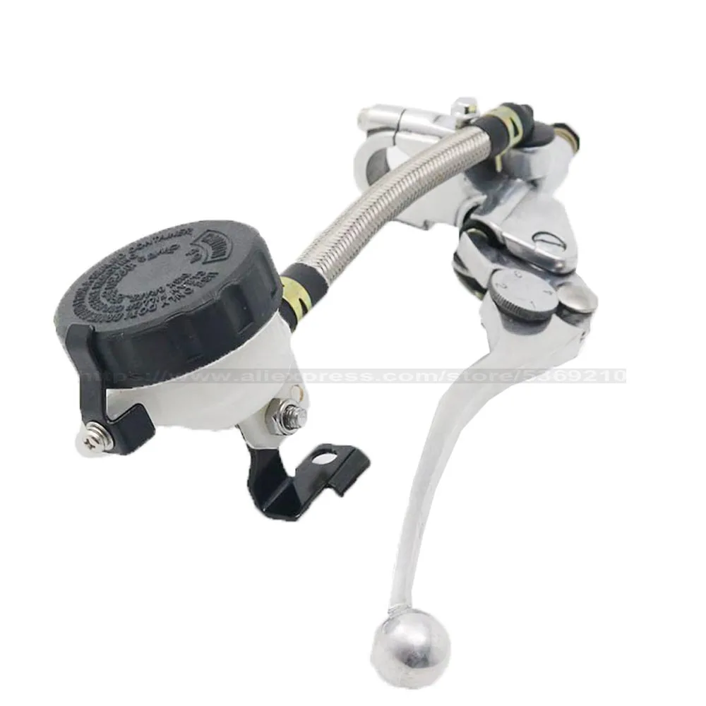 For Honda CBR250 CBR400 VFR NSR250 Fit YAMAHA XJR/FZ400 Refit Universal Front Brake Pump Brake Clutch Master Cylinder Levers