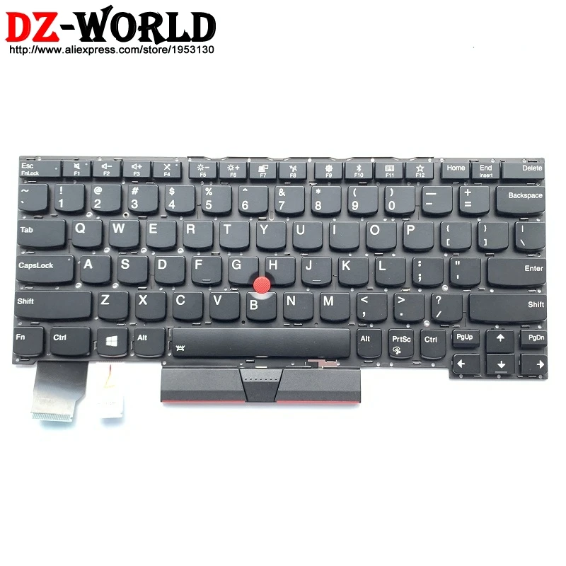 New Original US English Backlit Keyboard For Lenovo Thinkpad  X390 Yoga 20NN 20NQ Laptop Backlight Teclado SN20R58985