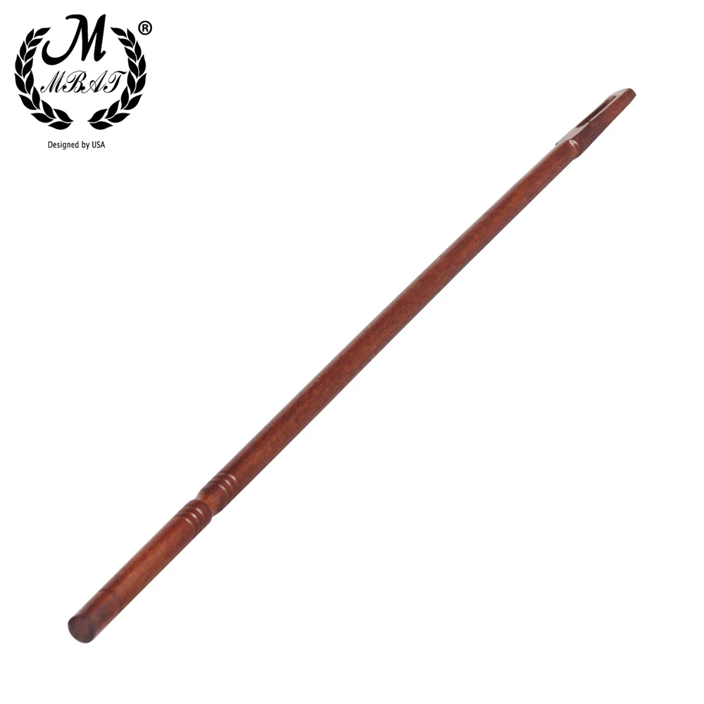 M MBAT 14 inch High quality Cleaning Rod Flute Piccolo Cleaning Tools Woodwind Musical Instruments Accessories Mahogany Stick