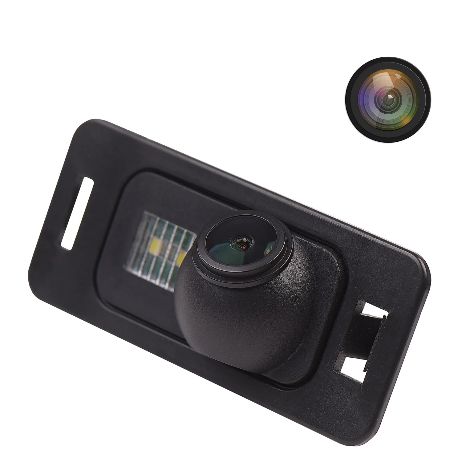 

Misayaee Free Filter HD 1280 * 720P Car Rear View Camera Plate Light for BM W 3/7/5 Series E39 E90/E91/E92 E82/E88 X1 X5 X3 X6