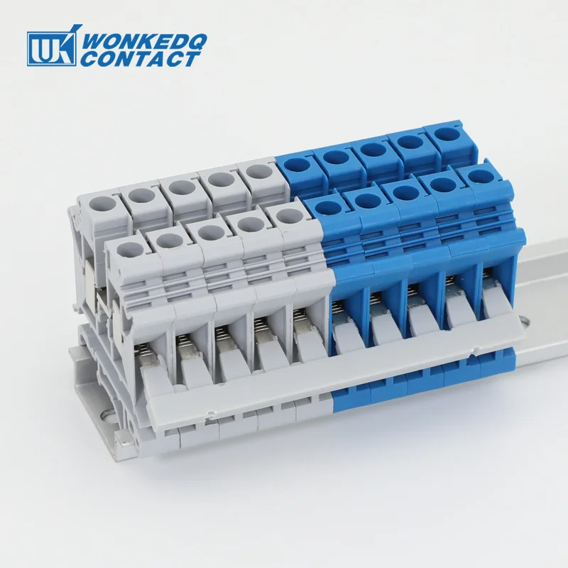 1Pc EB10-8 Wiring Jumpers Insertion Bridge For UK6N UK5-HESI ERTK/URTK Connector EB 10-8 DIN Rail UK Terminal Block Accessories
