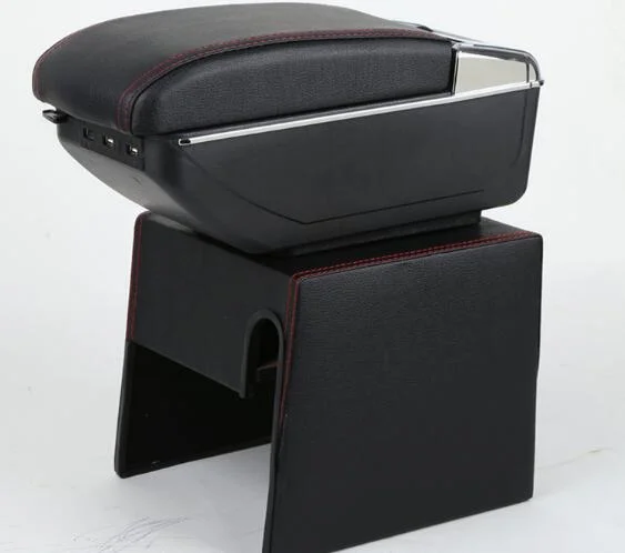 Higher star car console box/armrest box/storage box/holds the casket with USB for Land rover Freelander 2 2007-2012