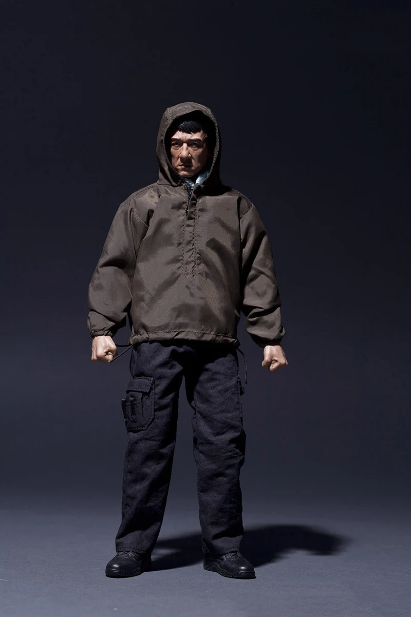 NEW 1/6 NO.013 The Foreigner Veterans Jackie Chan Male Action Figure Full Set Action Figure for Gift Collection