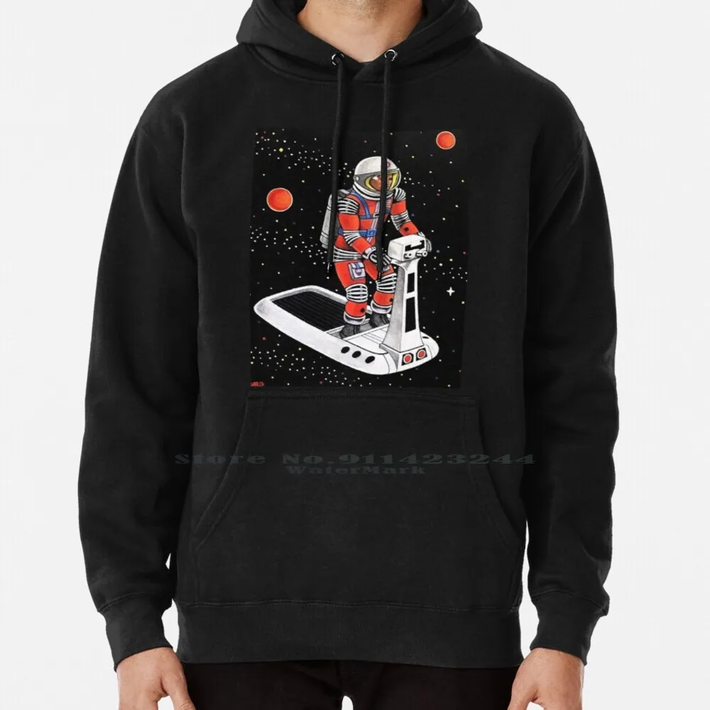 

Major Matt Mason Space Sled Hoodie Sweater 6xl Cotton Space Art Space Toy Astronaut Rocket Planets Ufo Matt Mason Women Teenage