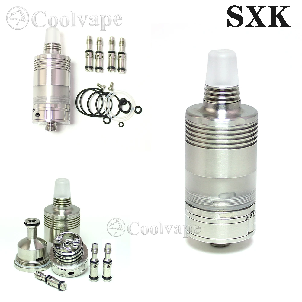 

SXK by ka v9 RTA Atomizer 22mm vape Tank 5.0ml mtl single Coil Rebuildable RTA E-Cigarette Vaporizer BY-kA V9 RTA tank Atomizer