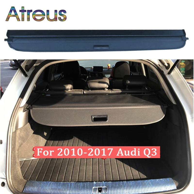 

Trunk Parcel Shelf Cover for Audi Q3 2010 2011 2012 2013 2014 2015 2016 2017 Accessories Retractable Rear Racks Spacer Curtain