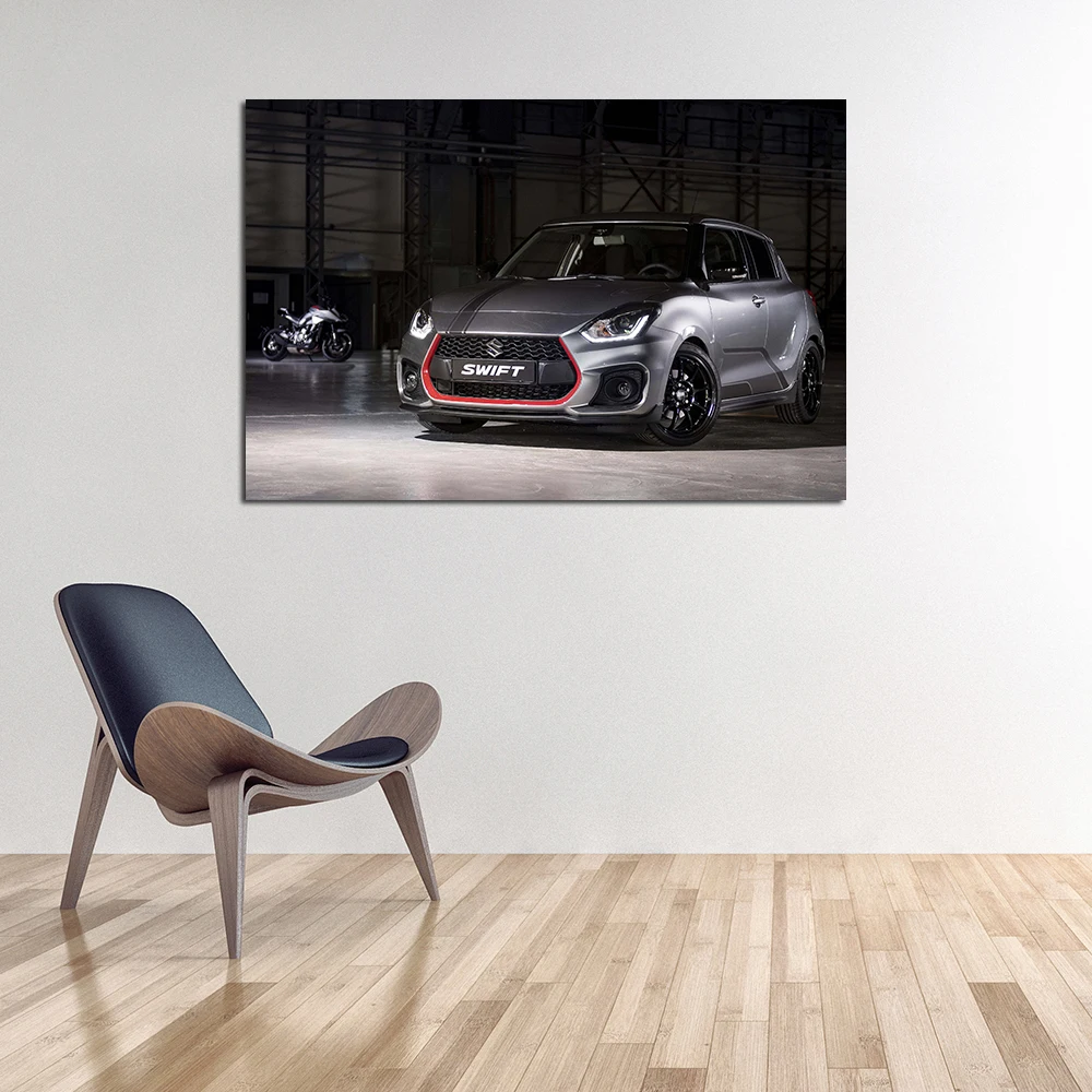 Suzuki Swift Sport Katana Cars Photo Wall Art Gifts Poster and Print Canvas Paintings For Bedroom Home Decor