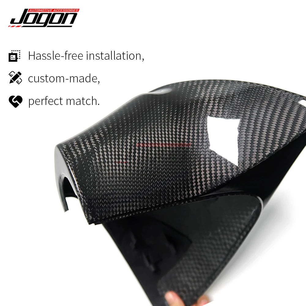 LHD For Lexus GS L10 2012-2020 GS200 GS350 GS450h GS F SPORT URL10 ARL10 GRL16 Carbon Wing Mirror Caps OX Horn Mirror Cover Trim