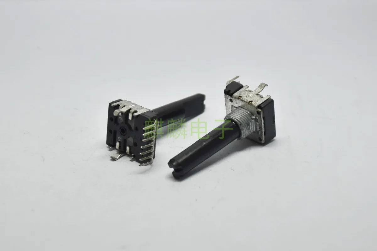Original New 100% RK142 C10K single row 7pin half axis 30mm audio amplifier volume adjustment potentiometer (SWITCH)