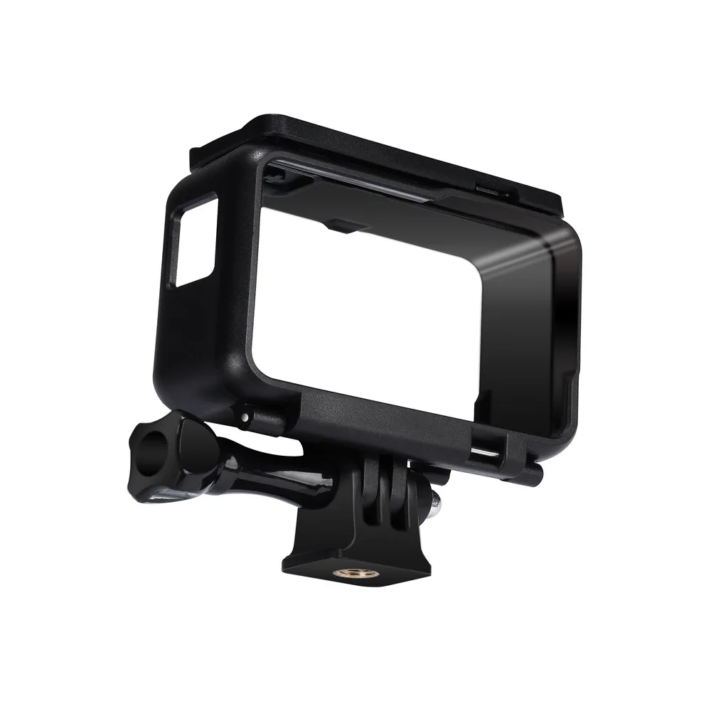 For Insta 360 One R 4K Camera Accessories Protective Frame Case Housing Shell Protector ABS + Long Screw + Base Mount INSTA360 view 5
