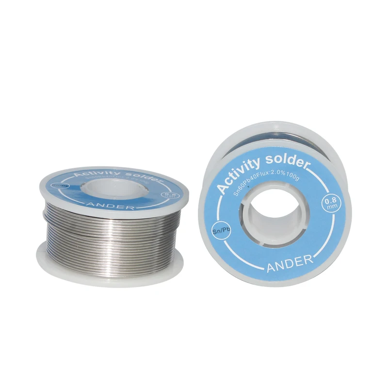 Chumbo Tin Fio, 0.2mm Chumbo Tin Fio, 60% Sn, 40% Pb, 100g, Fabricantes Fornecimento