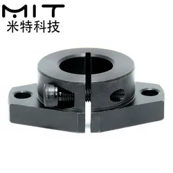 ZHFT Shaft Supports Flanged Slit Precision Cast Linear Motion Automation Components