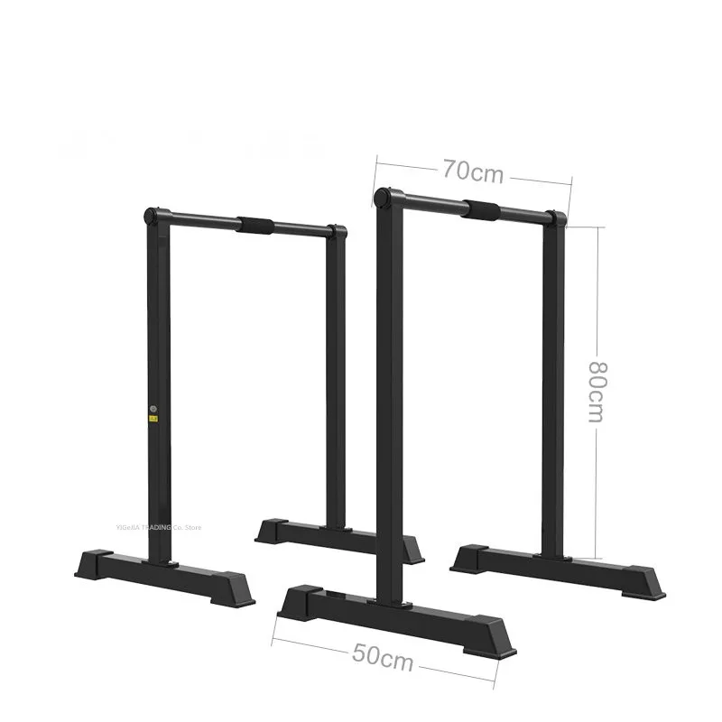 Multi-function Single Parallel Bars, Heavy Duty Workout Dip Station Pull Up Bar, Fitness Dip Station Body Press Parallel Bar