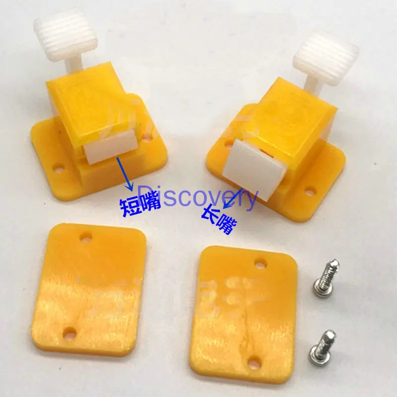 TEC183 Vàng Giá Khóa Huarong Dài Và Ngắn Miệng Khóa Báo Chí Tấm Khóa Cố Định Thử Nghiệm Giá Để Phụ Kiện