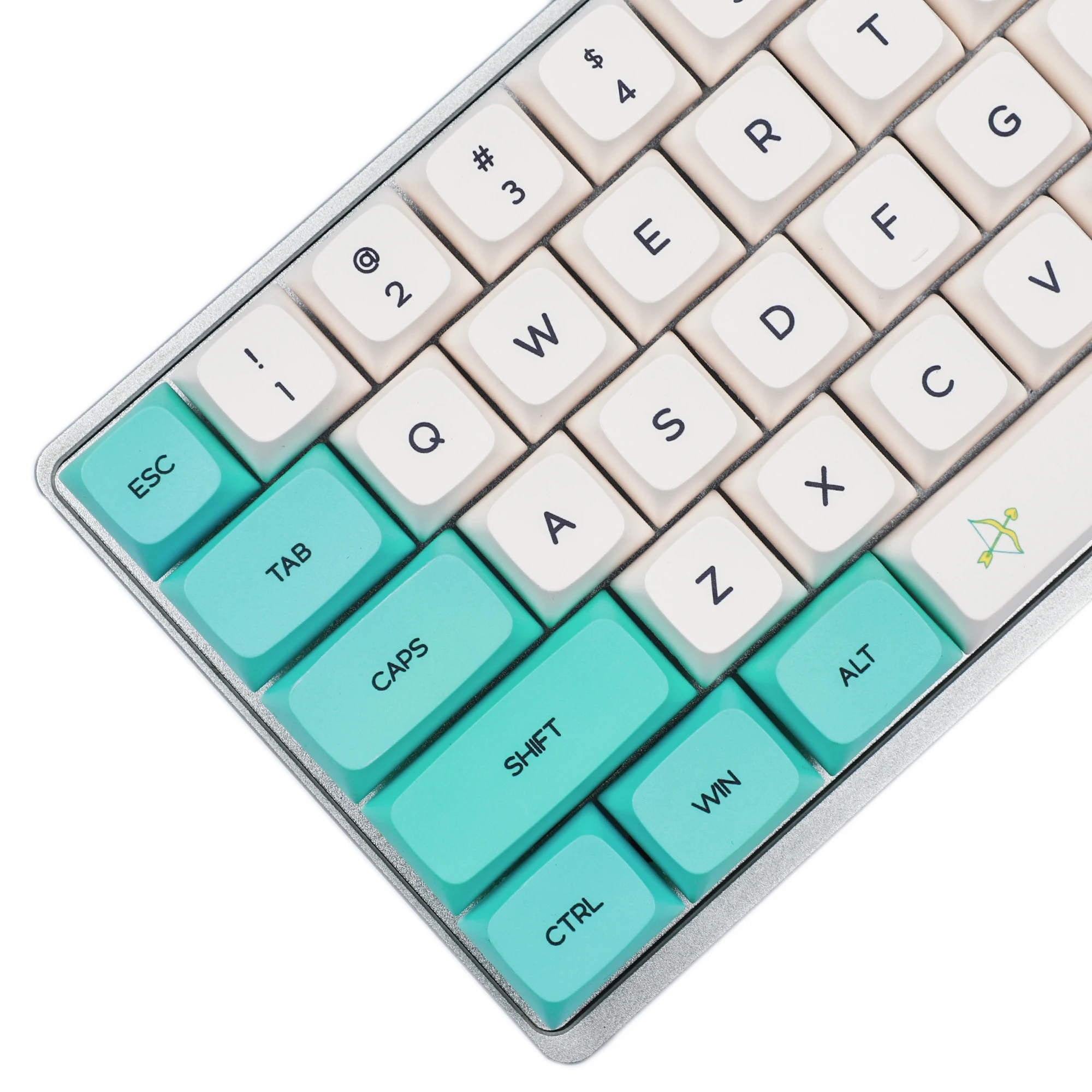 YMDK Spring 129 Key Dye Sub ZDA Ball Shape PBT Keycap Similar to XDA For MX Keyboard 104 87 61 Melody 96 KBD75 SP64 GK64x Tada68