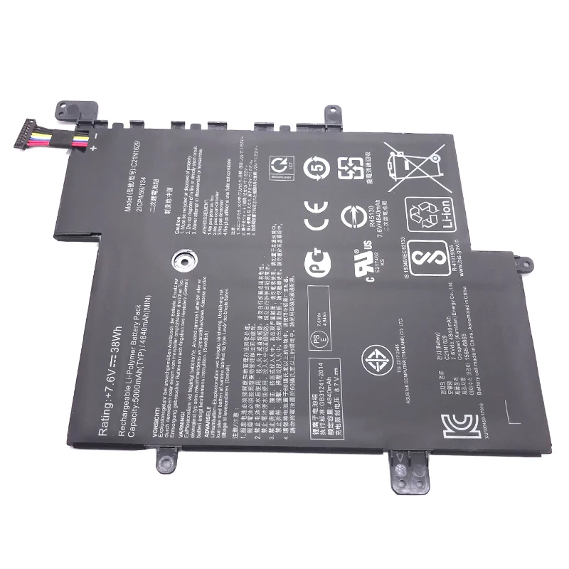 Imagem -03 - Lmdtk-bateria do Portátil para Asus C21n1629 C223na E203mah E203ma E203n E203na L203na R207na R203ma 7.6v 38wh Novo