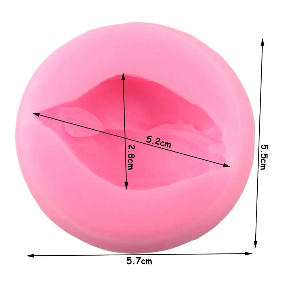 Flower Tulip Silicone Mold DIY Rose Bud Fondant Cake Decorating Tools Cupcake Topper Candy Clay Chocolate Gumpaste Moulds