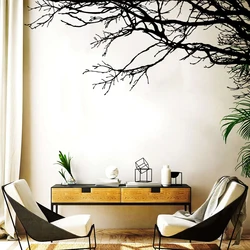 Large Tree Branch Wall Sticker Living Room Kids Room Nature Forest Tree Branch Woodland Wall Decal Bedroom Home Decor