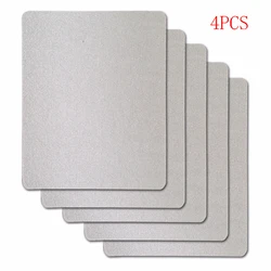 4 unids/lote 15x12cm hojas de placas de Mica para Panasonic LG Galanz Midea, etc. pieza de reparación de horno microondas