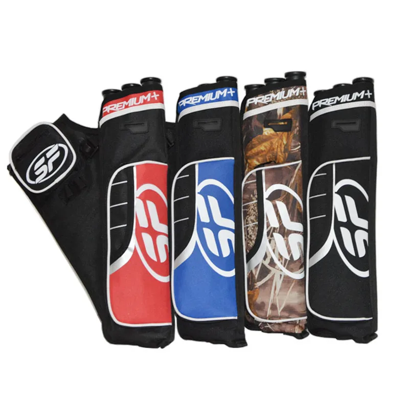 1pc Archery Quiver 3 Tubes Arrow Quiver Tube Arrow Holder Portable Strape Hunting Bag Hunting Archery Accessories