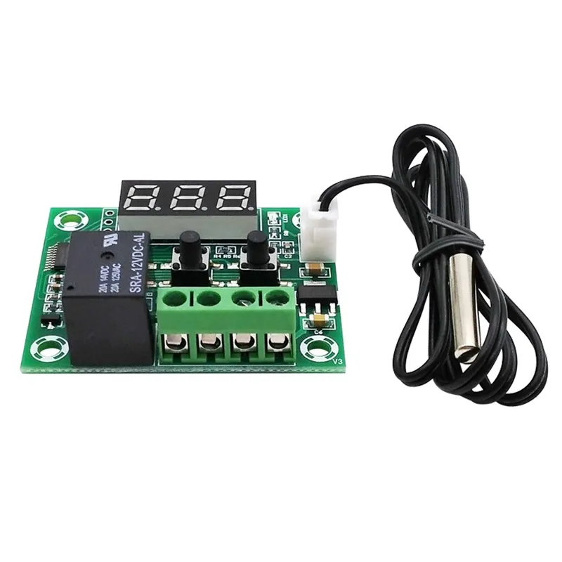 1pcs W1209 12V Digital Temp Thermostat Temperature Controller Sensor Relay Switch -50-110C W1209 case