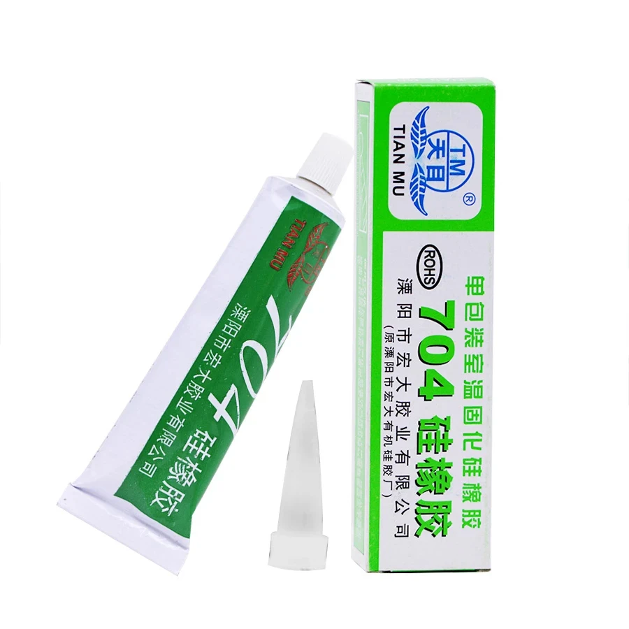 1Pcs 704 Fixed High Temperature Resistant Silicone Rubber Sealing Glue Waterproof New Insulating Electronic Sealant Insulated