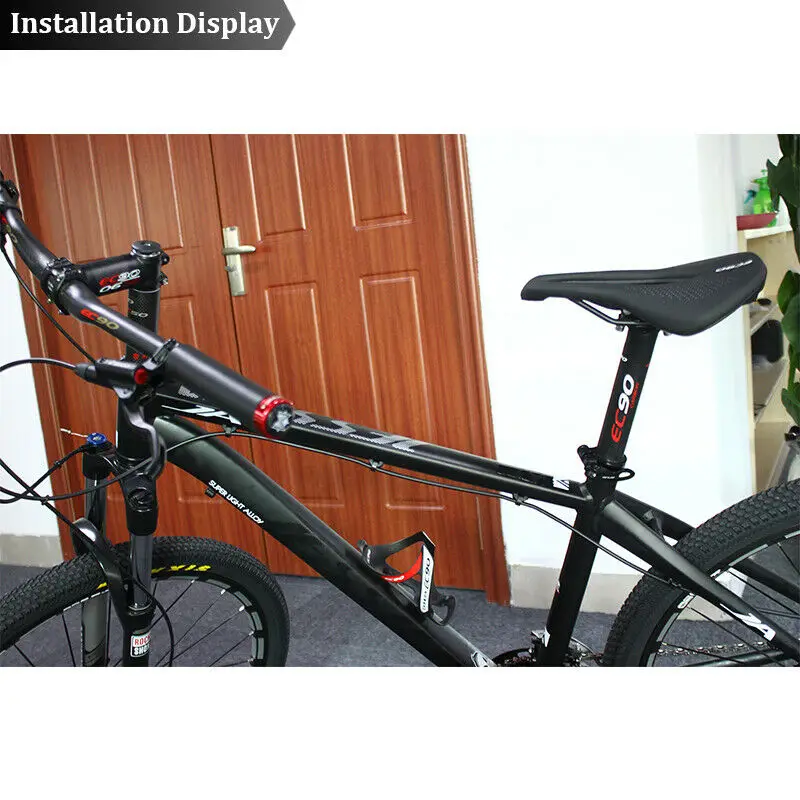 EC90 Carbon Fiber Seatpost Ultralight 27.2/30.8/31.6mm Road Mountain Bike Seat Post 350mm 400mm Bicycle Seat Tube Bike Part