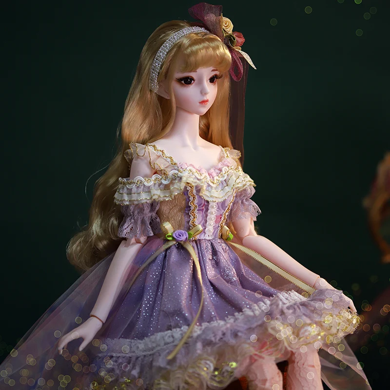 DBS doll 1/3 BJD Dream Fairy Name by Anna & Miki Mechanical Joint Body With Makeup 62cm Height Girls SD