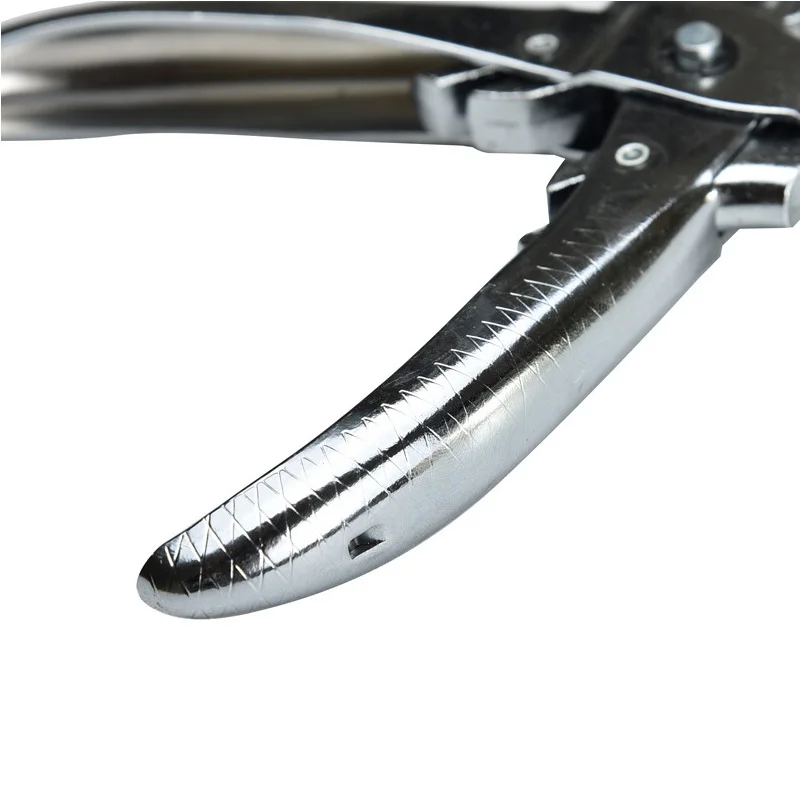 Multifunction buraco ajuste alicate pano soco ilhó botão cartão de couro sapato grommet saco cinto setter rebite snap lona pinça